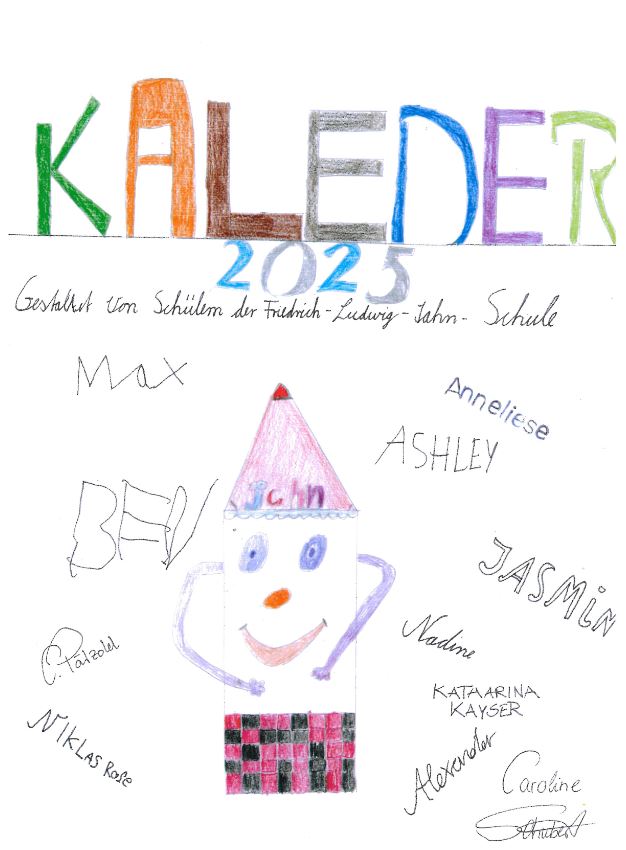Deckblatt Kalender 2025
